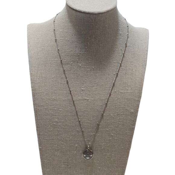 Brighton Silver‎ Pl Medallion Necklace - Picture 3 of 5